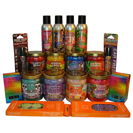 Candles and Sprays